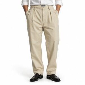 Polo Ralph Lauren Tapered Leg Andrew Pant Men's Size 42/30 Tan Slant Pockets